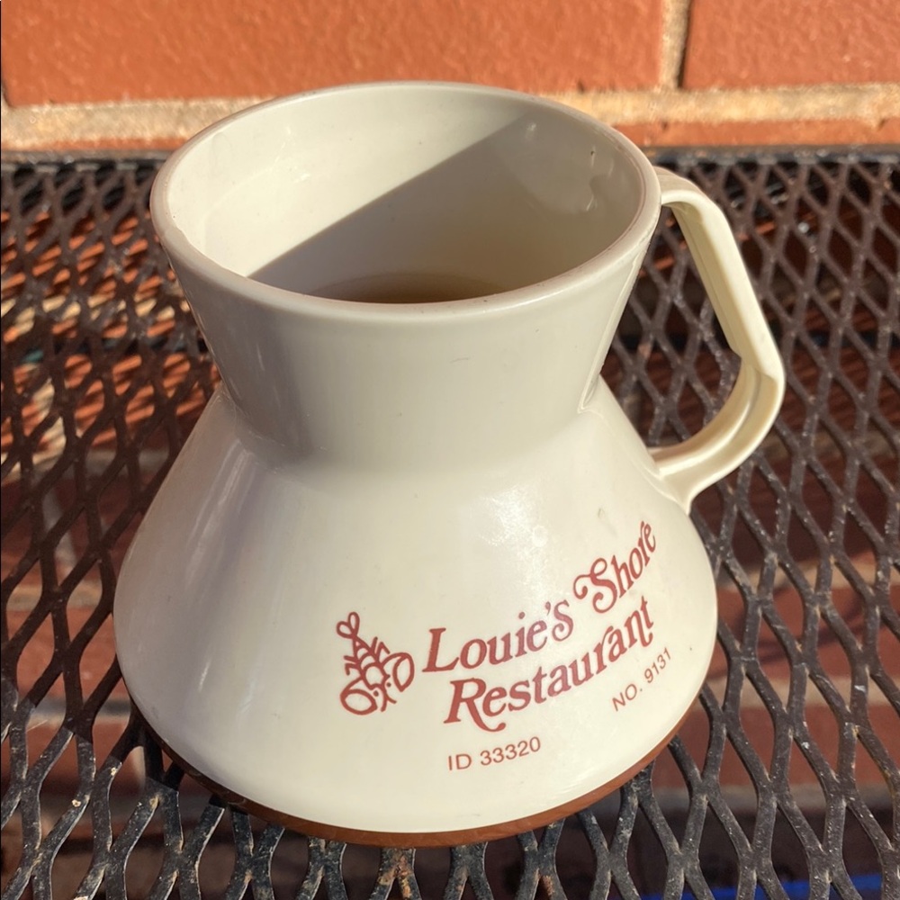 Wonder Mug Cream Coffee Mug No Spill plastic cup Louie’s